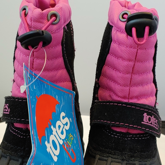 TOTES Toddler Girl JoJo Waterproof Boots - Picture 2 of 10